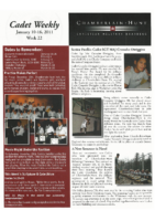 2010-11 Weekly Newsletters weeks 22-24