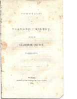 Oakland Constitution 1840