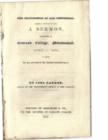 Parker Sermon 1835