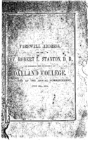 Stanton Farewell 1854