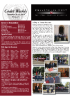 Week 13 Newsletter