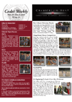 Week 16 Newsletter