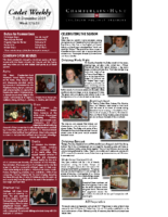 Week 17 Newsletter 2009