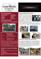 Week 5 Newsletter 2010