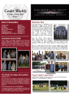 Week 7 Newsletter
